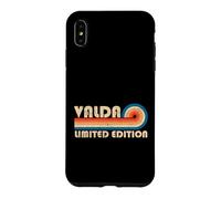 Valda Retro 70s 80s Sunset Stripe Coque pour iPhone XS Max