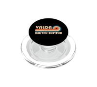 Valda Retro 70s 80s Sunset Stripe PopSockets PopGrip pour MagSafe