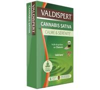 VALDISPERT Cannabis Sativa Calme et Sérénité Relaxation 24 capsules