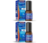 VALDISPERT - Endormissement1,2 Spray Sommeil Flash Complément alimentaire sommeil mélatonine -Libération immédiate de Programme 35 jours Vegan Sans sucres 20ml 2x20 ml
