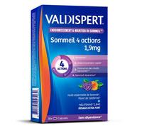 Valdispert Mélatonine1,9mg Sommeil 4Actions 2x30 Capsules