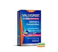 Valdispert Complément alimentaire Sommeil & Concentration – Mélatonine 1,9mg, Ginkgo – 24 comprimés