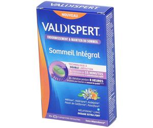 VALDISPERT Sommeil Intégral - Endormissement & Maintien Du Complément Alimentaire À La Mélatonine et Plantes Dosage Extra Fort 1,9mg Sans Dépendance 30 Comprimés nuits Capsule(S) g