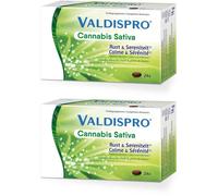 Valdispro Cannabis Sativa | calme & sérénité Valériane et huile de graines chanvre Capsule(S) 2x24 pc(s)