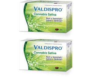 Valdispro Cannabis Sativa | Valériane et huile de graines chanvre Capsule(S) 2x24 pc(s)