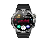 VALDUS VG40 Pro (2025) Montre connectée avec Fonction téléphonie, écran AMOLED, pour Sportif, Robuste, Noire, Normal