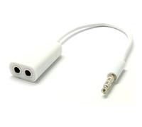 Vale® 3.5mm Double Double Jack Splitter Audio Partager Musique Câble adaptateur pour écouteurs