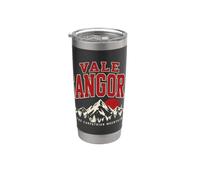 Vale Sangora Carpathian Dawn Sun Mountains Walker Design Gobelet isotherme en acier inoxydable double paroi