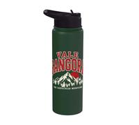 Vale Sangora Carpathian Dawn Sun Mountains Walker Design Stainless Steel Insulated Water Bottle