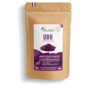 Valebio® Poudre d’Ube 100 g - 100% igname violette (Dioscorea alata) - Riche en fibres, antioxydants & cuivre - Origine Philippines - Sans caféine - Végan - Poudre Instagrammable