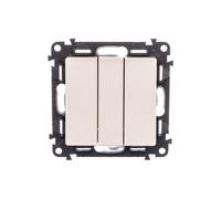 VALENA LIFE Triple connecteur crème 752203