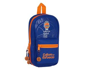 Valence, Bleu - Orange, 125xx95 mm, Plumier Sac à Dos