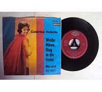 Valente, Caterina, Caterina Valente - Weiße Möwe, flieg in die Ferne - Was wird aus mir? - 7 Inch Single. Caterina Valente Mono