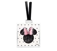 VALENTI & CO. - Disney Mickey et Minnie - Parfum d'ambiance en Bois avec détails en Argent avec bâtons pour diffuseurs - Idée Cadeau d'anniversaire pour Les Amoureux Disney de Tous âges