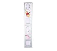 VALENTI & CO. Disney Winnie The Pooh - Mètre mural pour enfants pour décoration de chambre avec cadres photo en argent