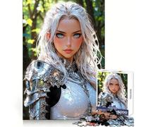 Valenti Paladin de la Cité d'argent Puzzle de 1000 pièces pour Adolescents Souvenirs, Temps Libre, Assemblage Ferme Cadeau saisonnier (50x75cm)