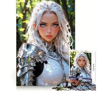 Valenti Paladin de la Cité d'argent Puzzle de 1000 pièces pour Adultes Stratégie, réflexion, apaisement, Divertissement, Assemblage précis, Cadeau spécial (38x52cm)