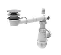 Valentin Bonde et vidage pour Vasque Extra-Plate, Hauteur 34 mm