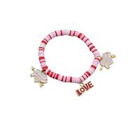 Valentin Bracelet Pierres Anneaux est une exclusivité de l'année du bracelet en perles de jade blanc naturel couleur fleur de cerisier, frais et Inoxydable Hommes Perles Pour Naturelle (H, 20.00)