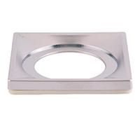 Valentin - Cadre pour douche a carreler sans bonde chrome mat D85 ref 461000001100