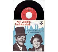 Valentin Karl und Liesl Karlstadt - Die Alten Rittersleut' / Buchbinder Wanninger [Vinyl-Single].
