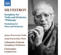 Valentin Silvestrov Silvestrov: Symphony for Violin and Orchestra 'Widmung' (CD)