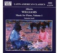 Valentin Surif – WILLIAMS : Œuvres pour piano, Vol. 1