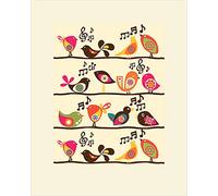 Valentina Ramos (Singing Birds 24 x 30 cm montée d'impression