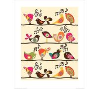 Valentina Ramos (Singing Birds 40 x 50 cm Toile Imprimée