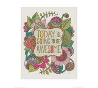 Valentina Ramos (Today is Going to be Awesome 40 x 50 cm Toile Imprimée