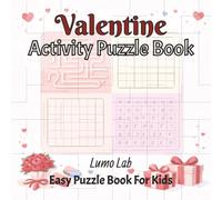 Valentine Activity Book for Kids: Mazes, Sudoku, Word Search & Number Search Puzzles