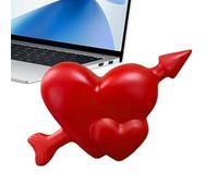 Valentine Heart - Lampe LED romantique en forme de cœur, éclairage décoratif | Ambiance pour chambre à coucher, salle de bain, couloir, bureau, bibliothèque, entrée, hôtel, dortoir, maison chaude