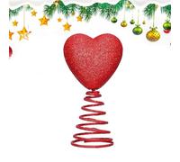 Valentine Heart Tree Topper | Heart Valentine Tree Topper Holiday Home Decor, Romantic Festive Ornament For Hallway, Doorway, Kitchen, Entryway, Living Room, Office & Home Decoration