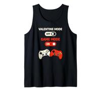 Valentine Mode Off Game Mode on Gamer Humor Art Débardeur