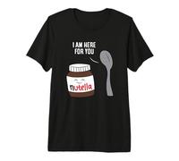 Valentine Nutella Cadeaux pour Couple ou Partenaire T-Shirt Haut de Gamme