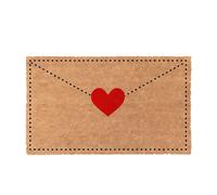 Valentine Rug - Envelope Pattern Non-Slip Romantic Doormat | Valentines Door Mat for Friends, Adults, Men, Women for Home, Indoor, Office, Study, Living Room, Entryway, Seasonal Decor