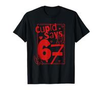 Valentine Six Seven Meme Jeu de Cartes pour Couple T-Shirt