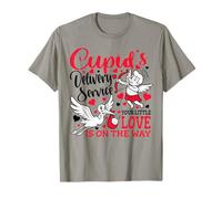 Valentine Travail Livraison Infirmière Cupidon Service Funny T-Shirt