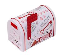 Valentines Card Box - Boîte de rangement pour boîte de rangement - Boîte de rangement de lettres festive | Convient pour les fêtes de fin d'études, etc