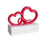 Valentines Day Boxes - Heart-Shaped Holiday Decor, Romantic Card Box with Elegant Design, Wedding Dating Birthday Festival Celebration, Candy Chocolate Jewelry Holder for Wife Husband Adults