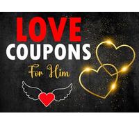 Valentines Day Gifts for Him: Love Coupons For Him: Coupons for Husband or Boyfriend | Perfect Gift for Valentines Day