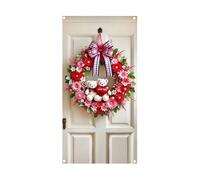 Valentine's Day Love Heart Hanging - 180x90cm Heart-Shaped Romantic Ornament | Valentine Day Decoration | for Front Door Porch Patio Window Home Farmhouse Apartment