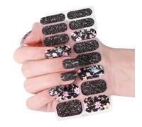 Valentine's Day Nails Stickers Full Wraps Polish Strips Self Adhesive Art Decals Heart Kiss Love Pattern Adhesive Nail Art Decals