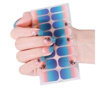 Valentine's Day Nails Stickers Full Wraps Polish Strips Self Adhesive Art Decals Heart Kiss Love Pattern Adhesive Nail Art Decals