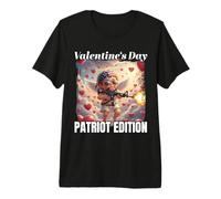 Valentine's Day Patriot Edition - Angel Love Design T-Shirt Haut de Gamme