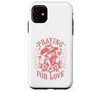 Valentines Day Praying for Love Cowgirl Coque pour iPhone 11