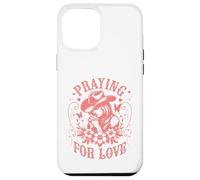 Valentines Day Praying for Love Cowgirl Coque pour iPhone 12 Pro Max