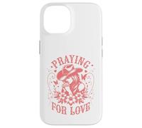 Valentines Day Praying for Love Cowgirl Coque pour iPhone 14