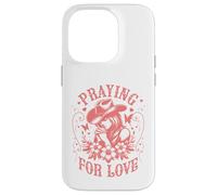 Valentines Day Praying for Love Cowgirl Coque pour iPhone 14 Pro