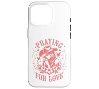 Valentines Day Praying for Love Cowgirl Coque pour iPhone 16 Pro